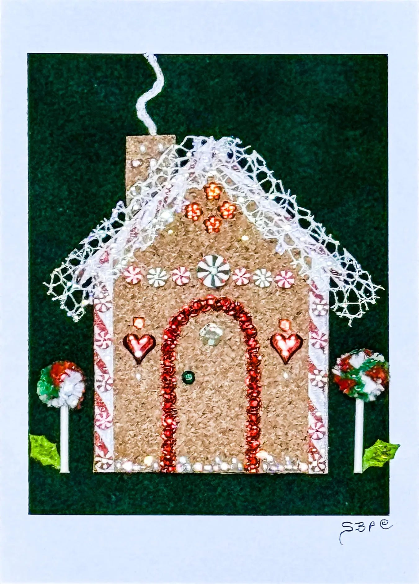 Gingerbread House Christmas Card