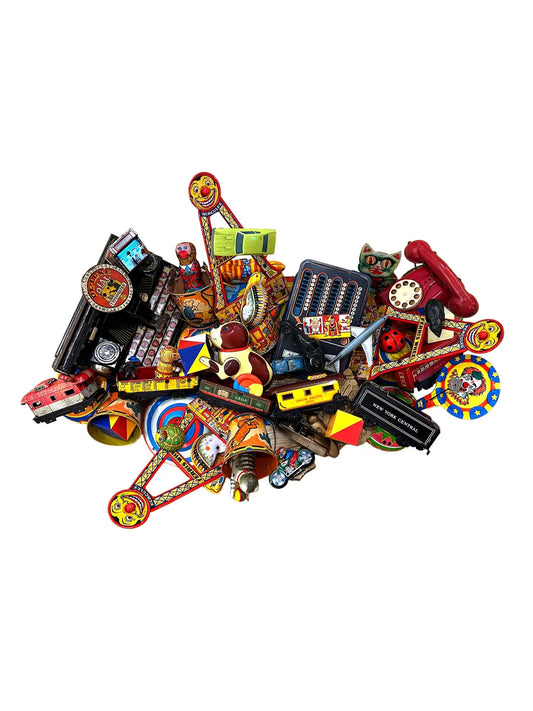 Tin Toy Collage