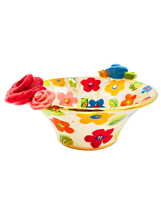 Small Rose Candy Dish