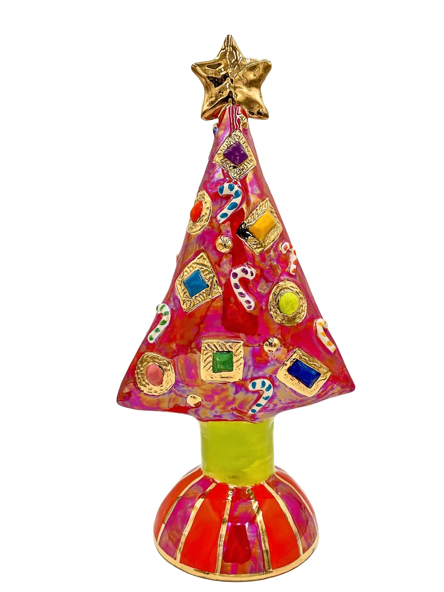 Extra Large Christmas Tree with Candy Canes and Jewels