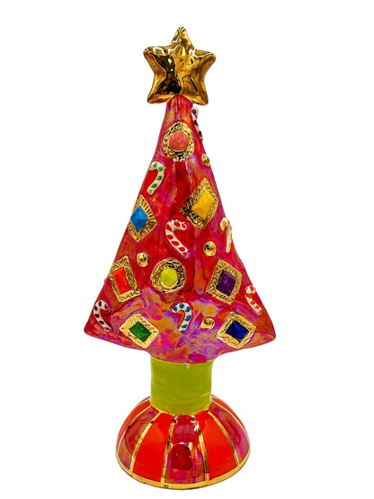 Extra Large Christmas Tree with Candy Canes and Jewels