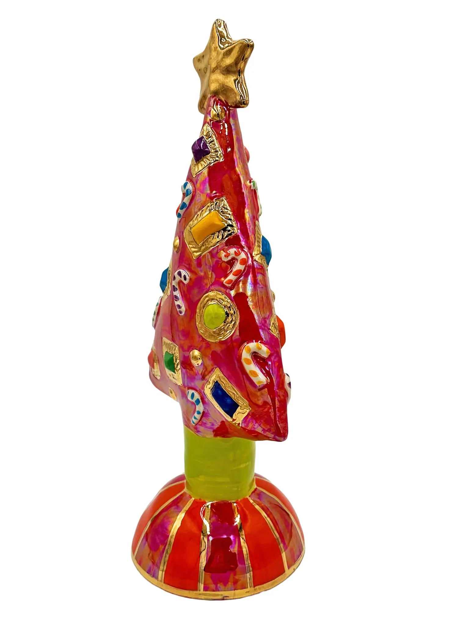 Extra Large Christmas Tree with Candy Canes and Jewels