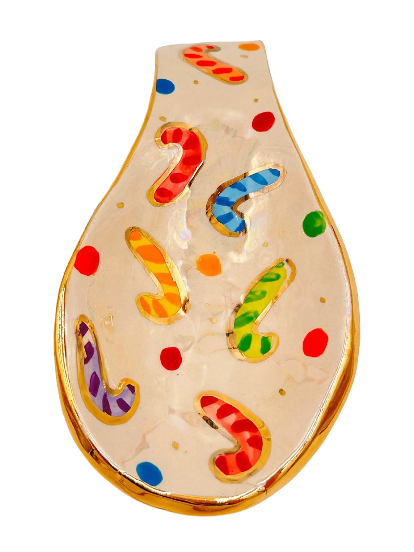 Candy Cane Spoon Rest