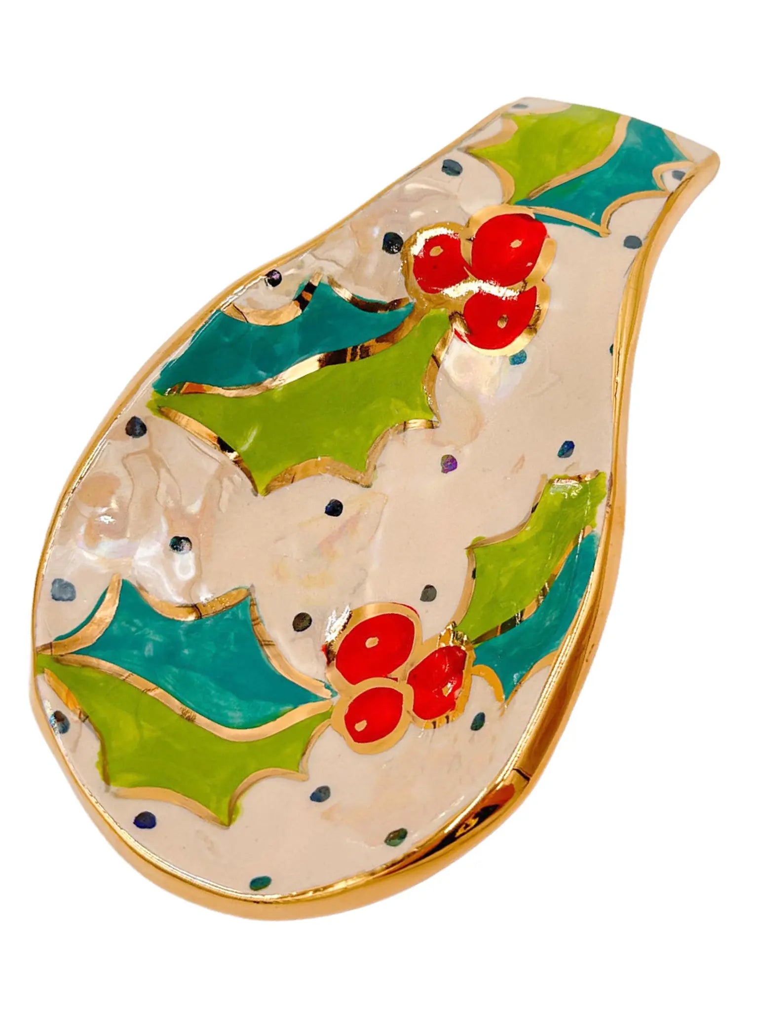 Holly Spoon Rest