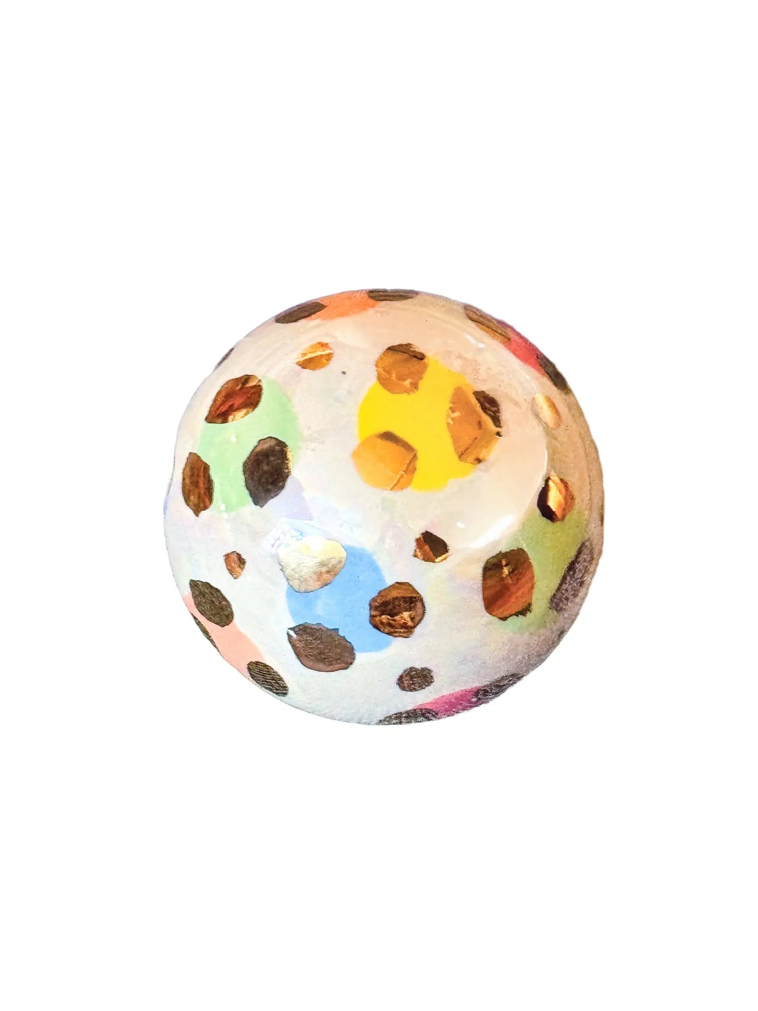 Multi Colored Leopard Ornament