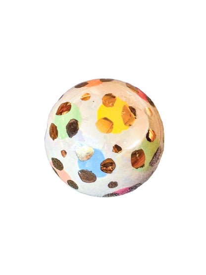 Multi Colored Leopard Ornament