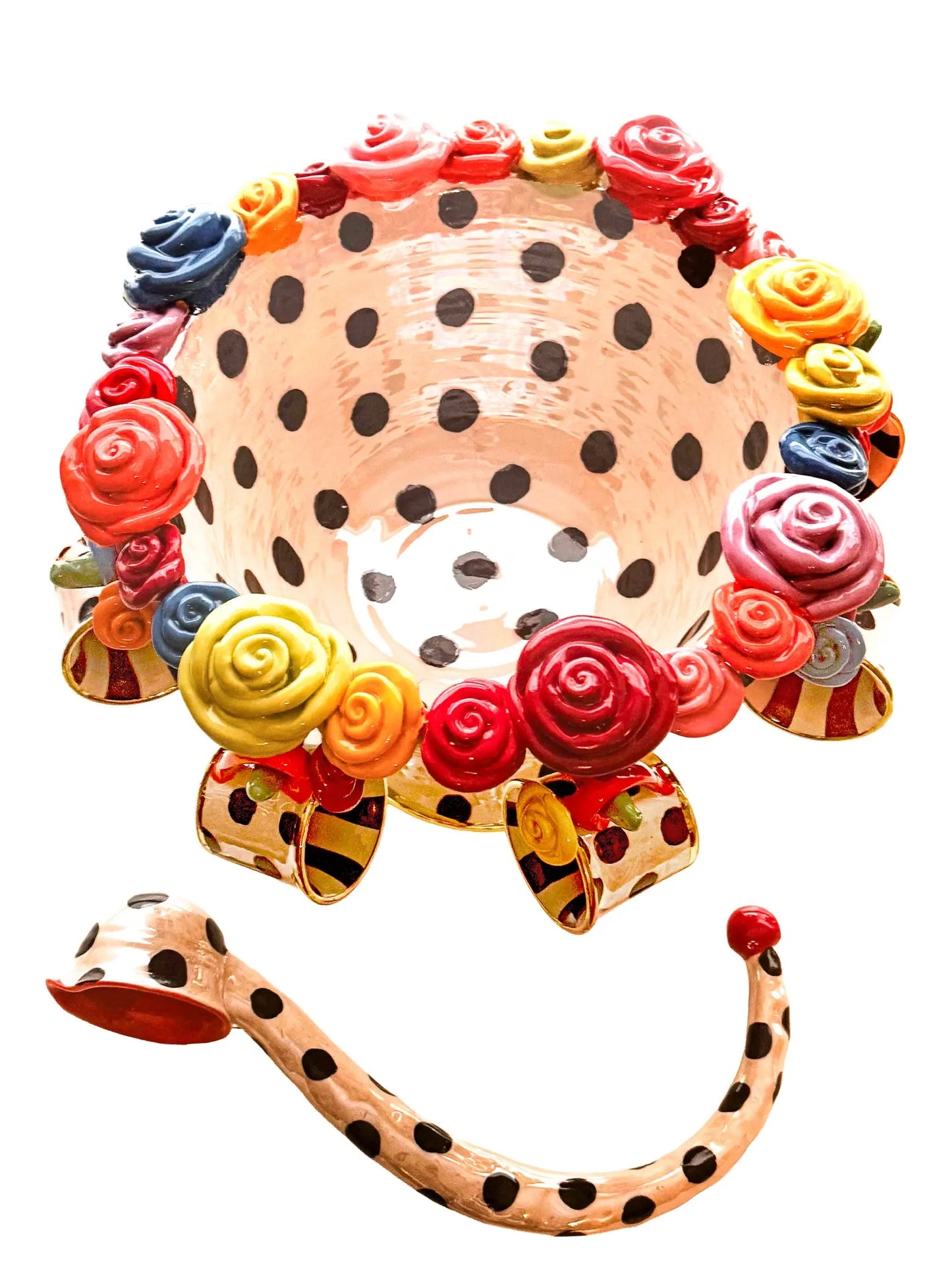 "Royal Garden Party" Punch Bowl Set