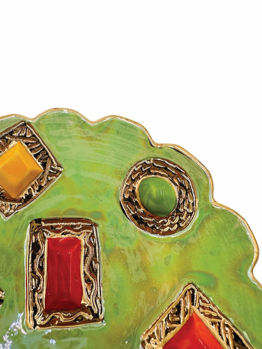 Royal Jeweled Dish, Mint