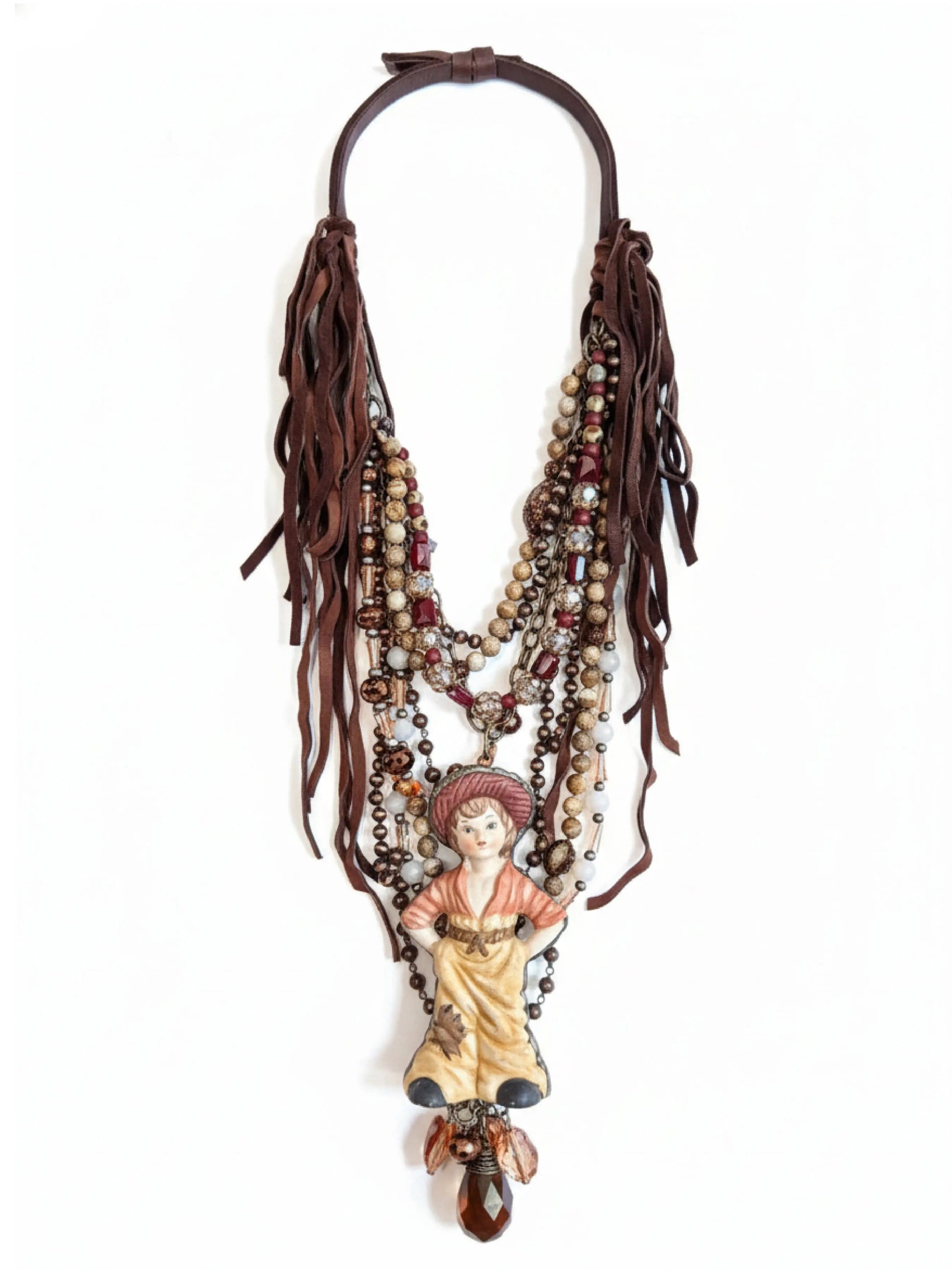 "Prairie Rose" Cowgirl Statement Necklace