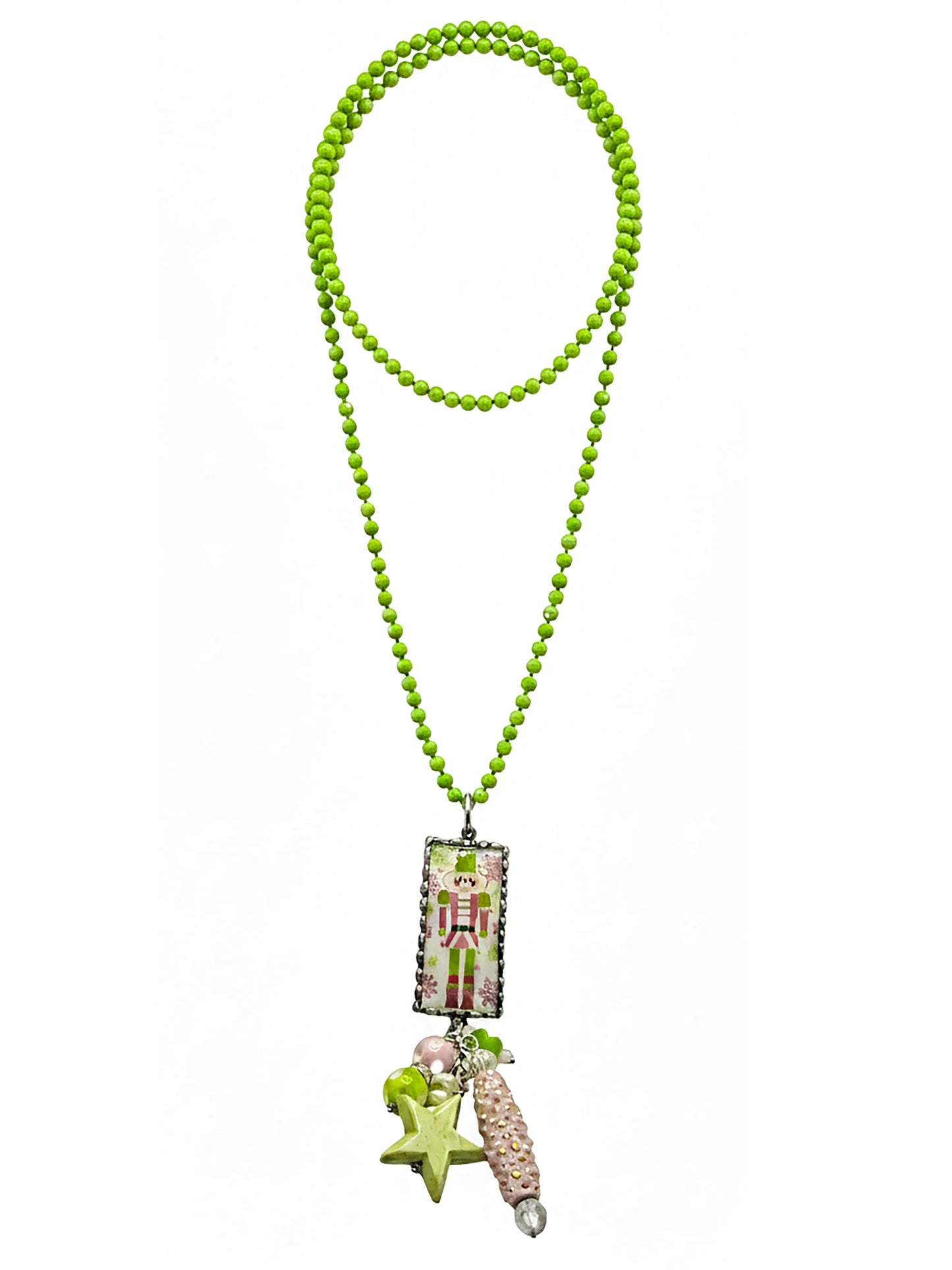 "Sugar Plum Twist" Nutcracker Pendant Necklace