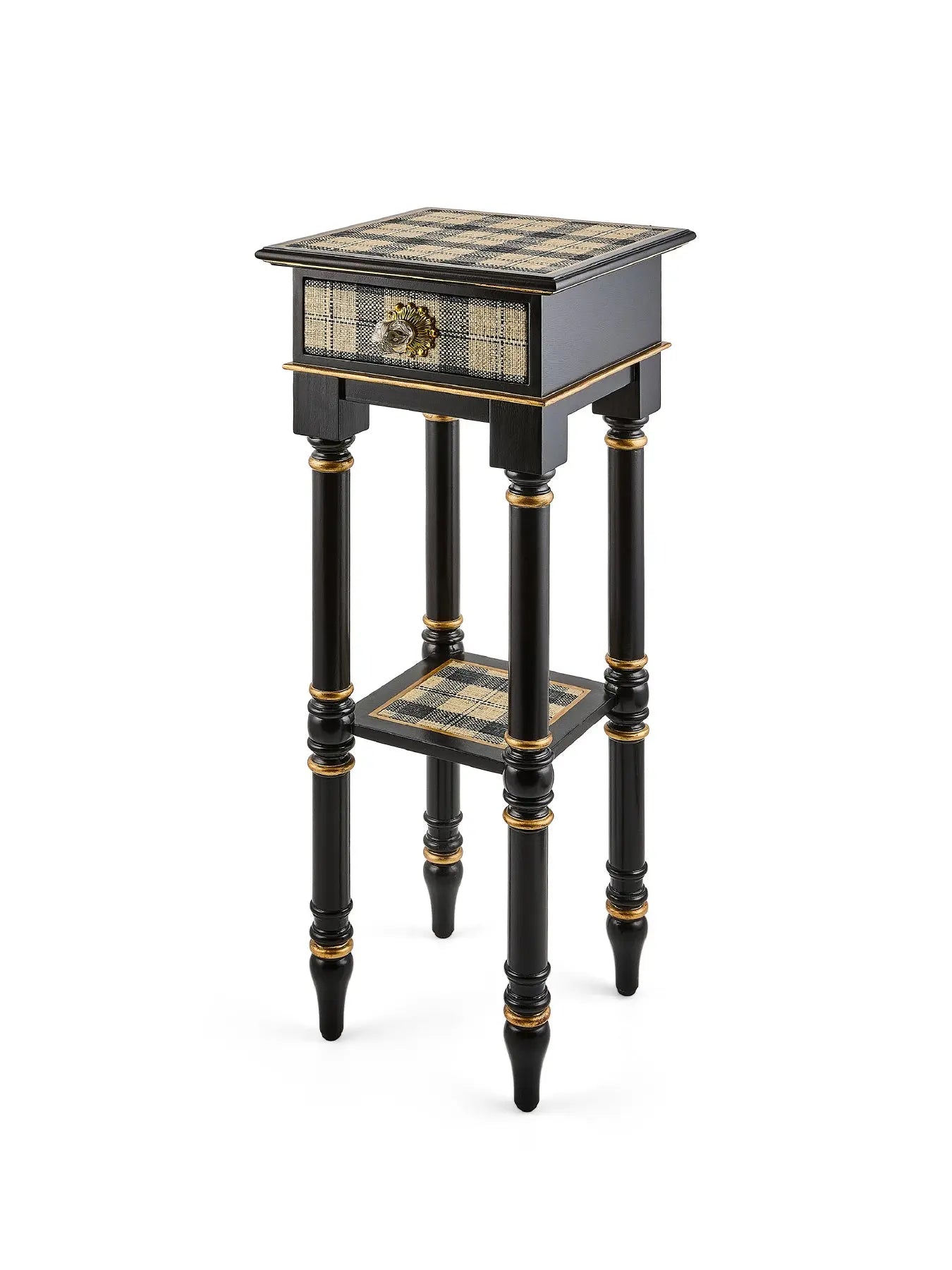 Mad For Plaid Tiny Table