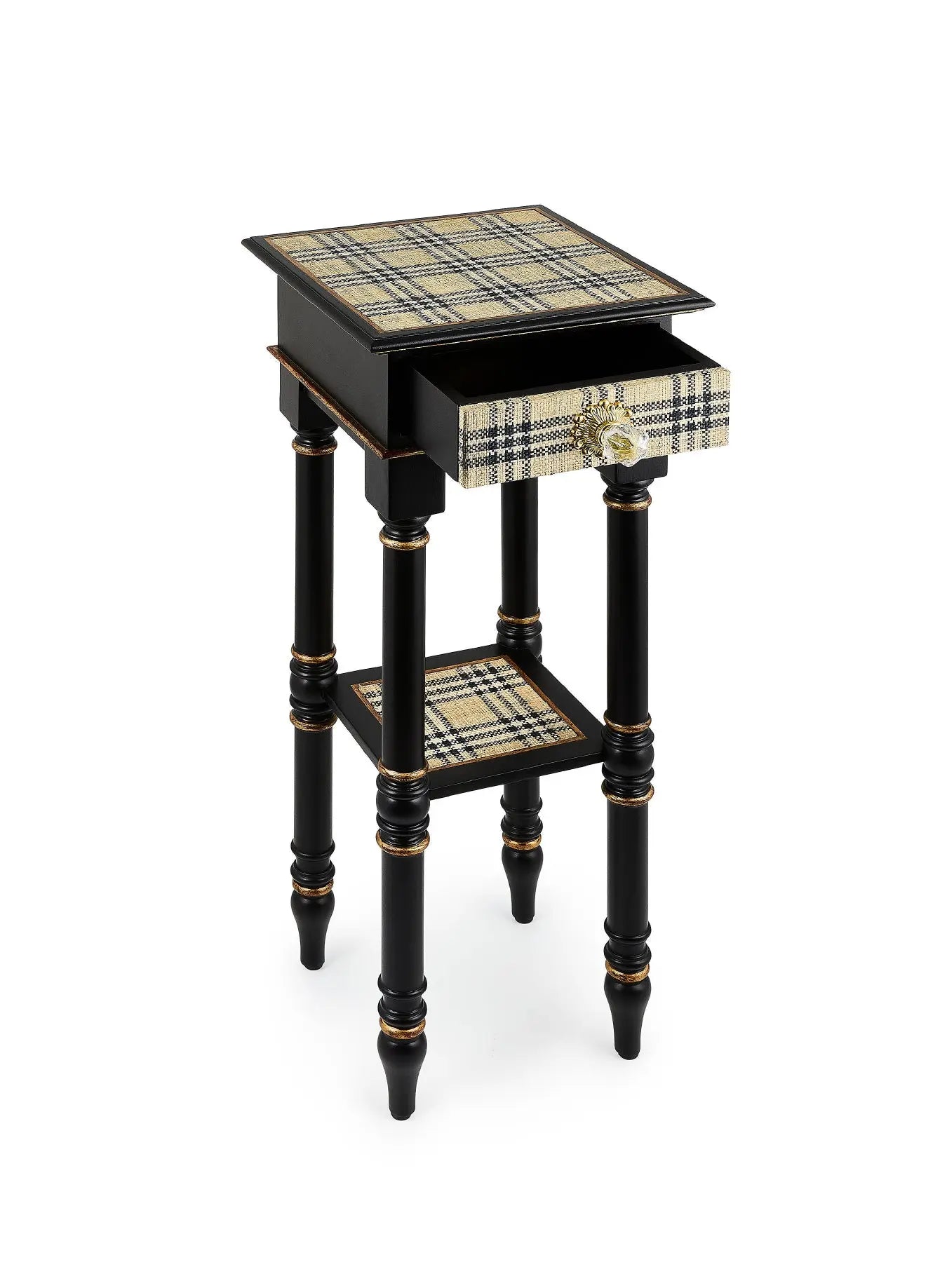 Mad For Plaid Tiny Table