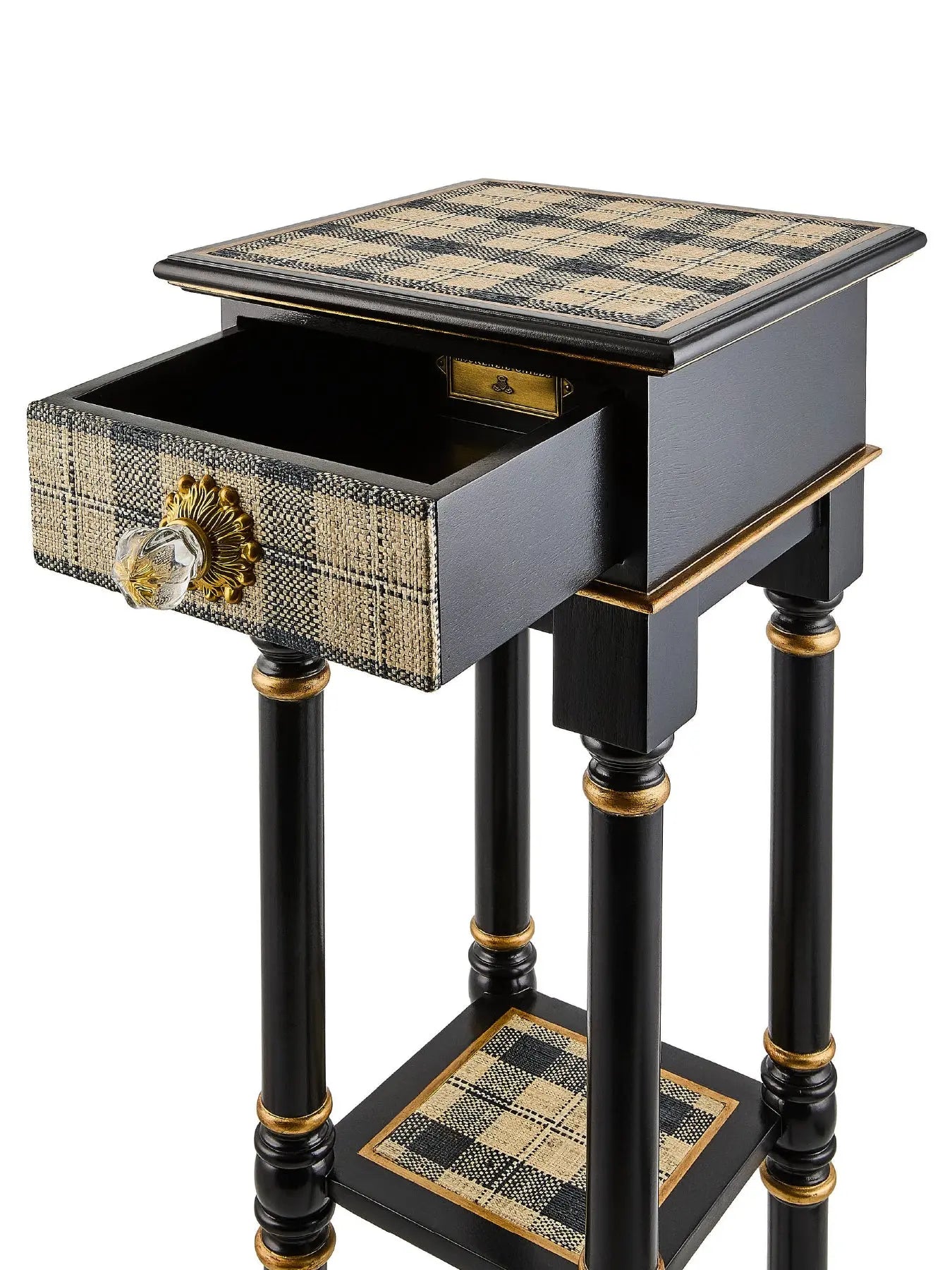 Mad For Plaid Tiny Table