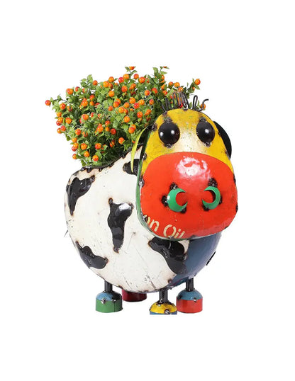 Cow Planter Barnyard