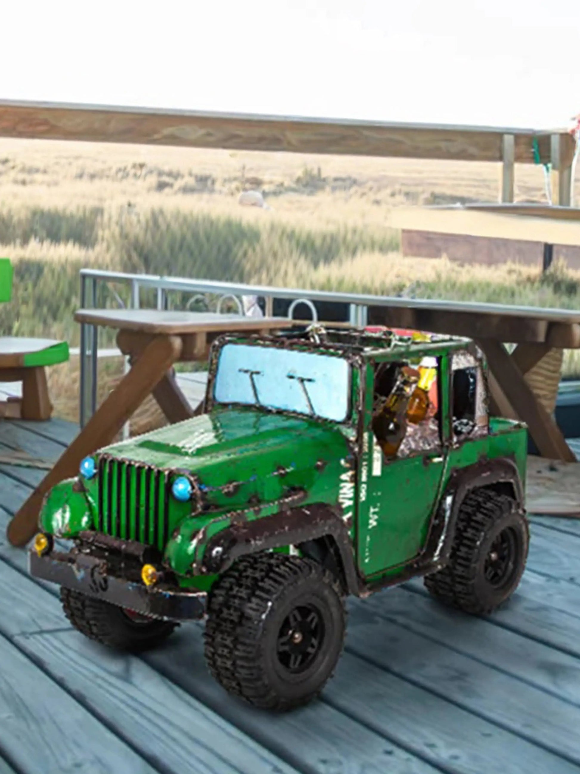 Jeep Beverage Tub Cooler - Green