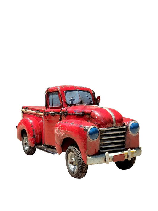 Big Red Pick-Up Truck Beverage Cooler