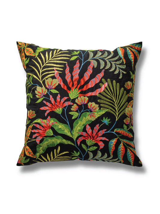 Cloud Forest Pillow - Black
