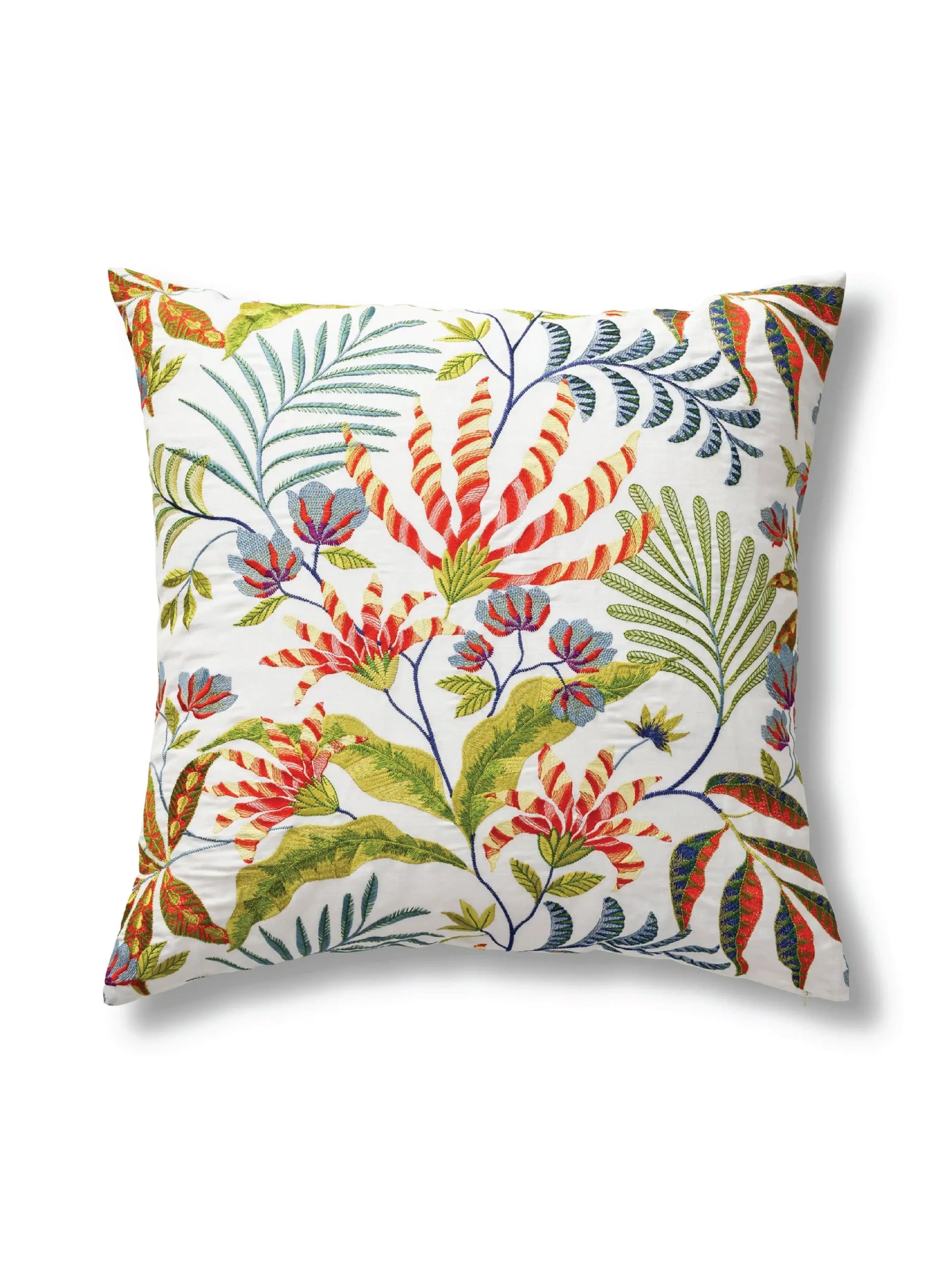 Cloud Forest Pillow - White