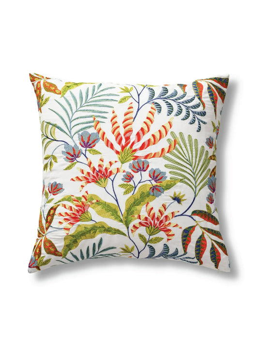 Cloud Forest Pillow - White