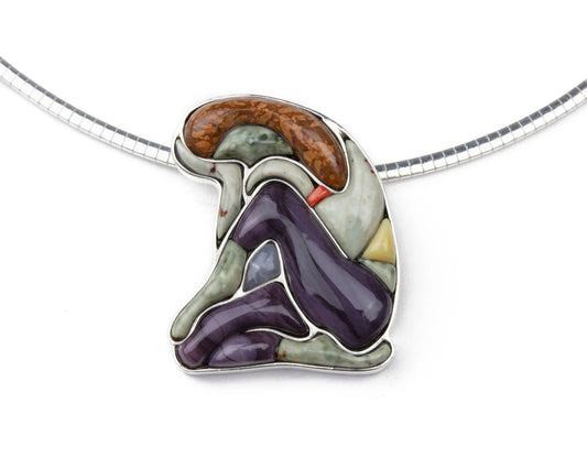 Meditation 8 Pendant Necklace