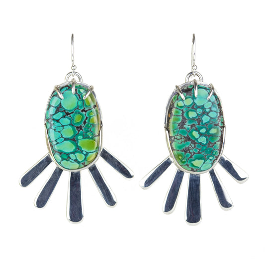 Hubei Rays Earrings (Sunset Dock)