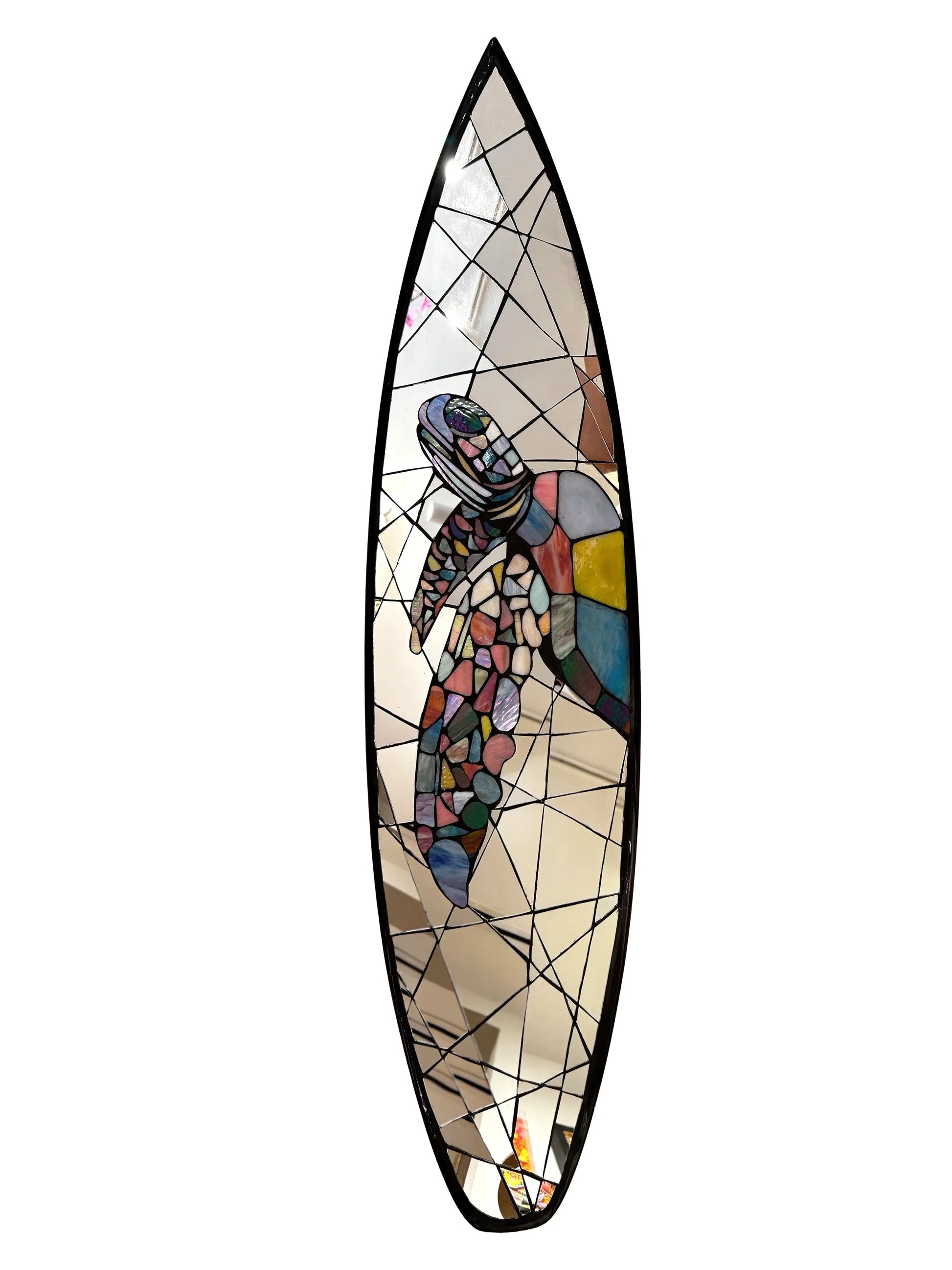 Turtle Mosaic Surfboard