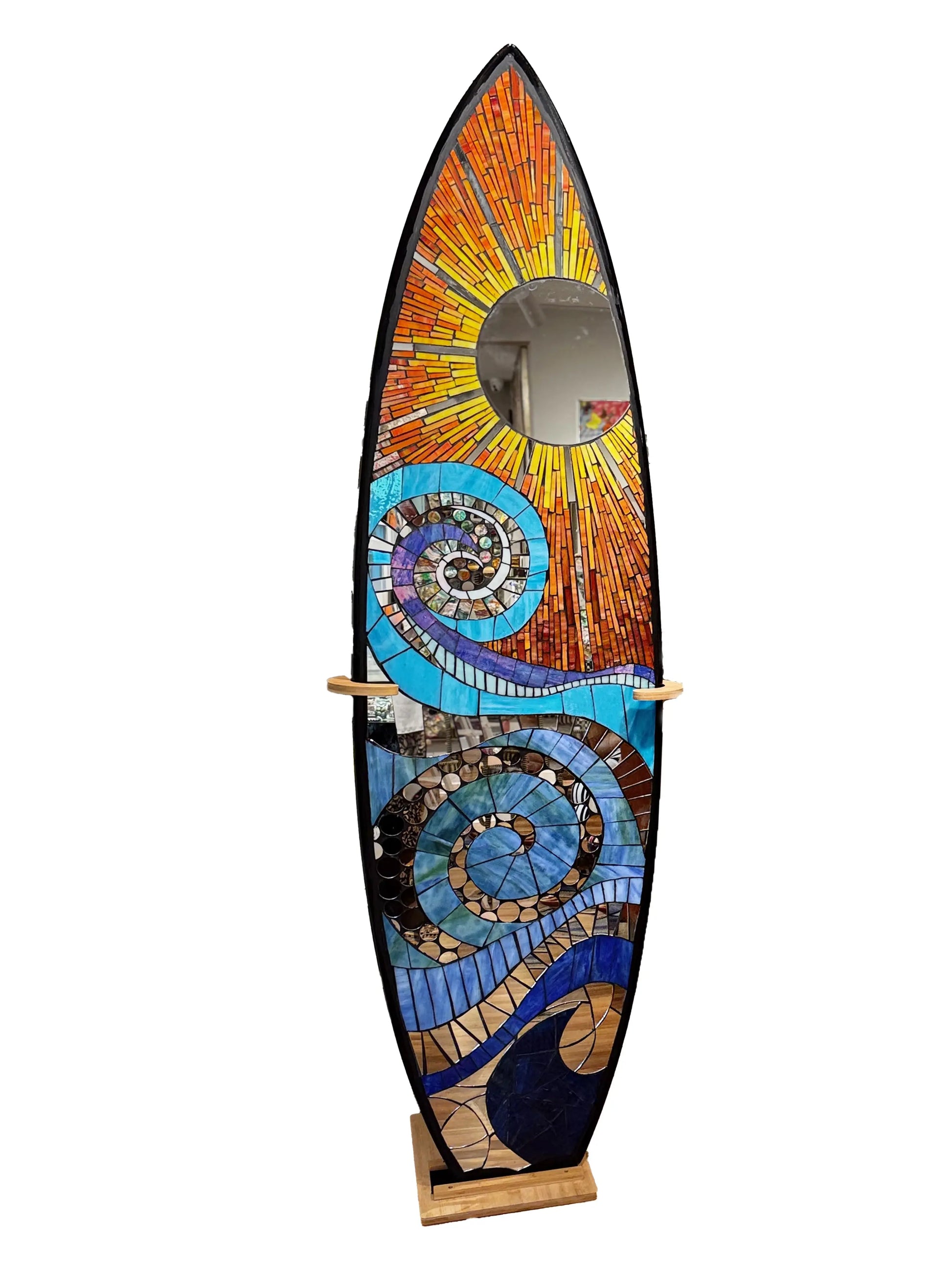 Sunburst Mosaic Surfboard