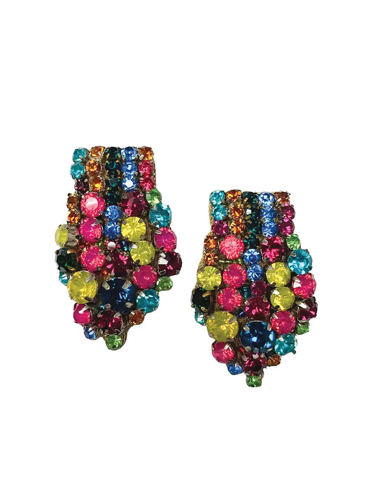 "Fiesta Mosaic" Beaded Earrings