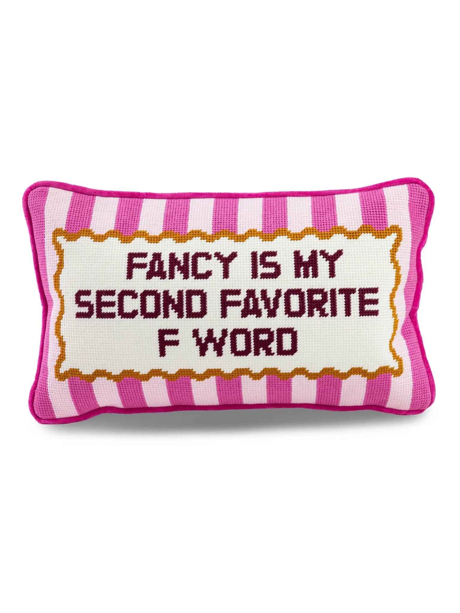 Fancy Needlepoint Pillow