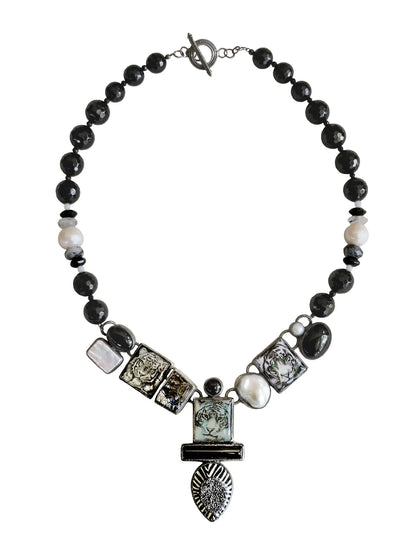 Tiger Nights Statement Necklace (20-Inch)