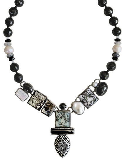 Tiger Nights Statement Necklace (20-Inch)