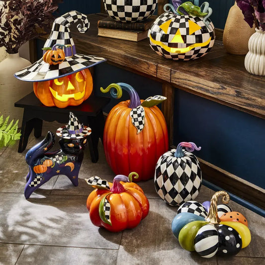 Fortune Teller Ombre Large Pumpkin 16"