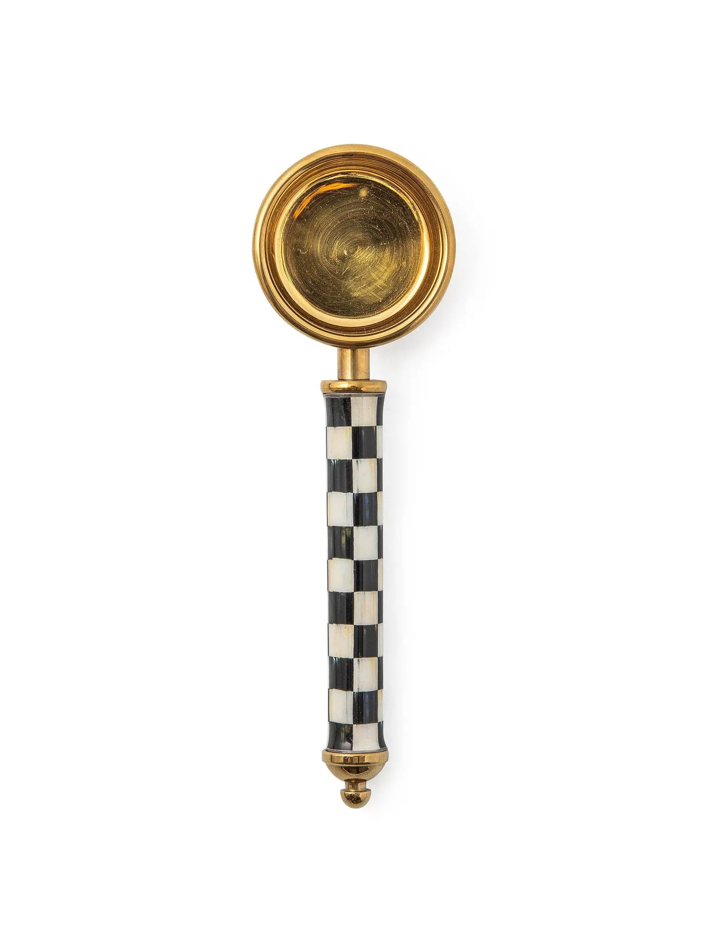 Courtly Check Supper Club Gold Coffee Scoop