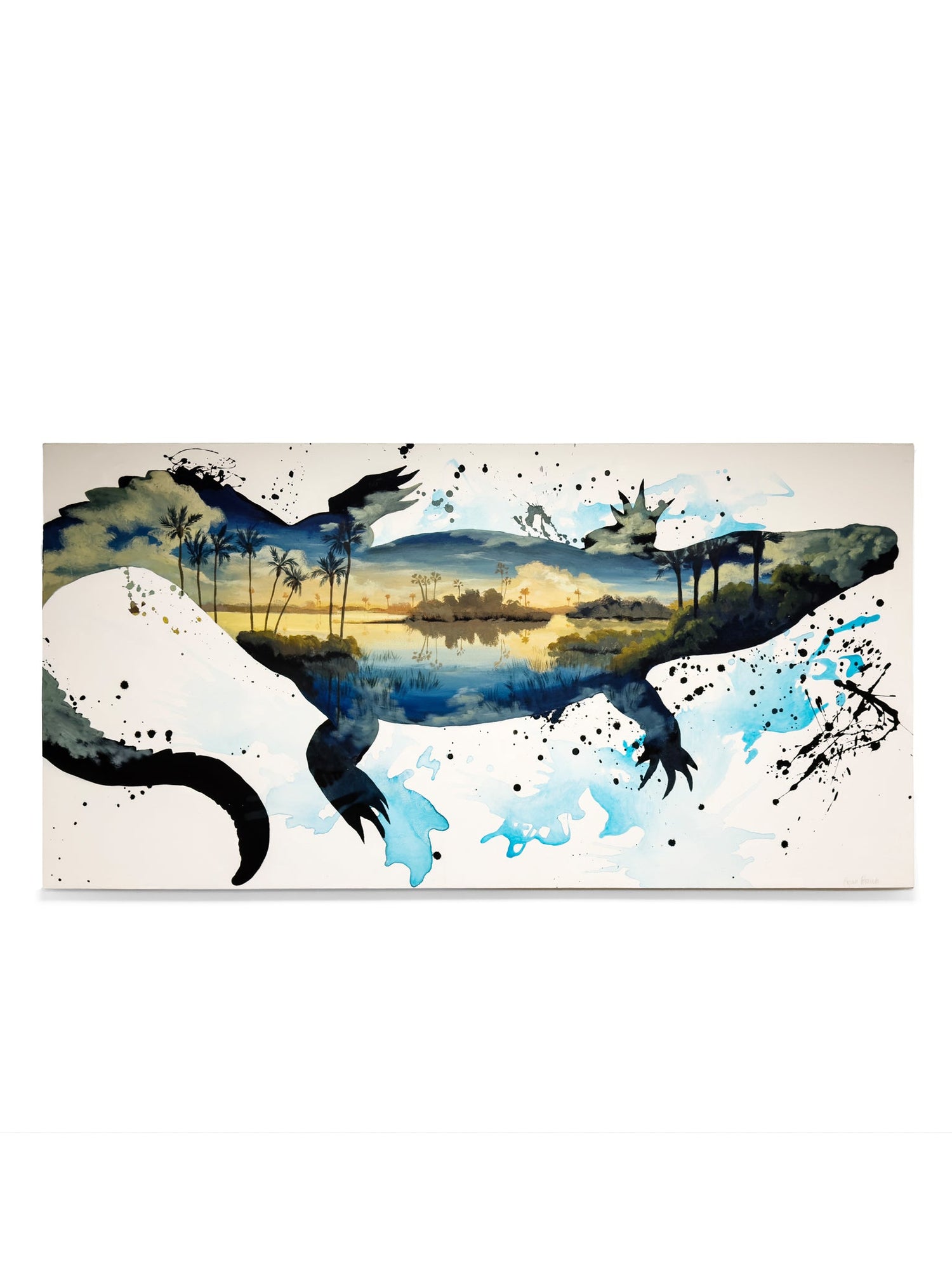 Splashing Gator Leftbank Art