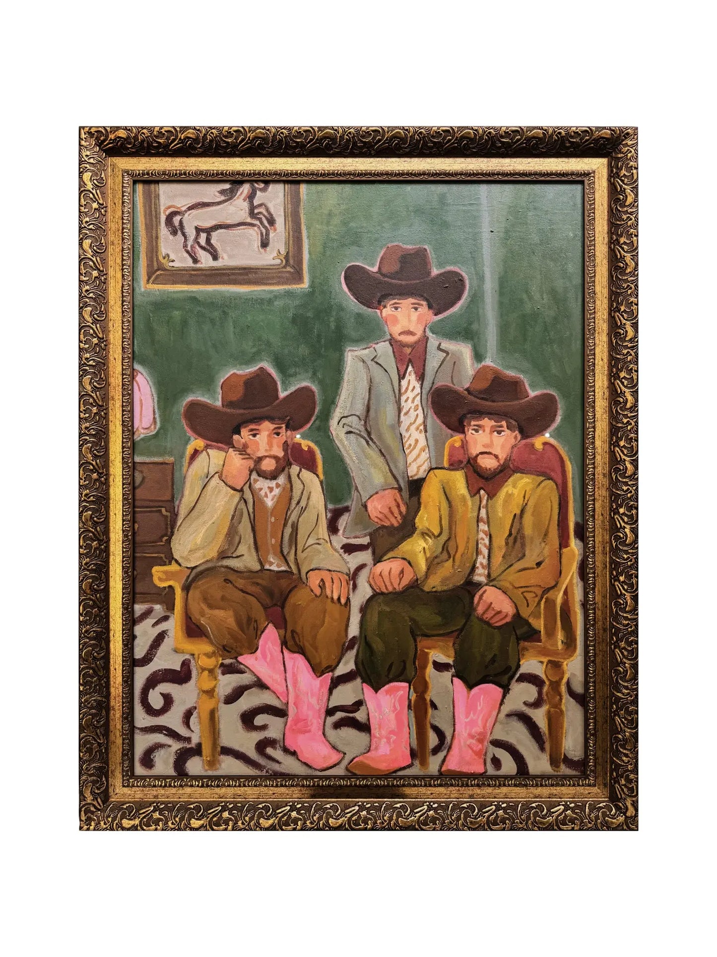 Cowboy's Family - Original Western Artwork