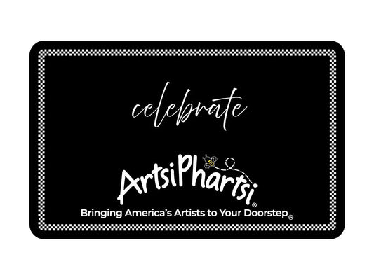 Give the gift of creativity! Artsiphartsi e-gift cards are perfect for art lovers—versatile, convenient, & thoughtful. Shop now to surprise someone special!