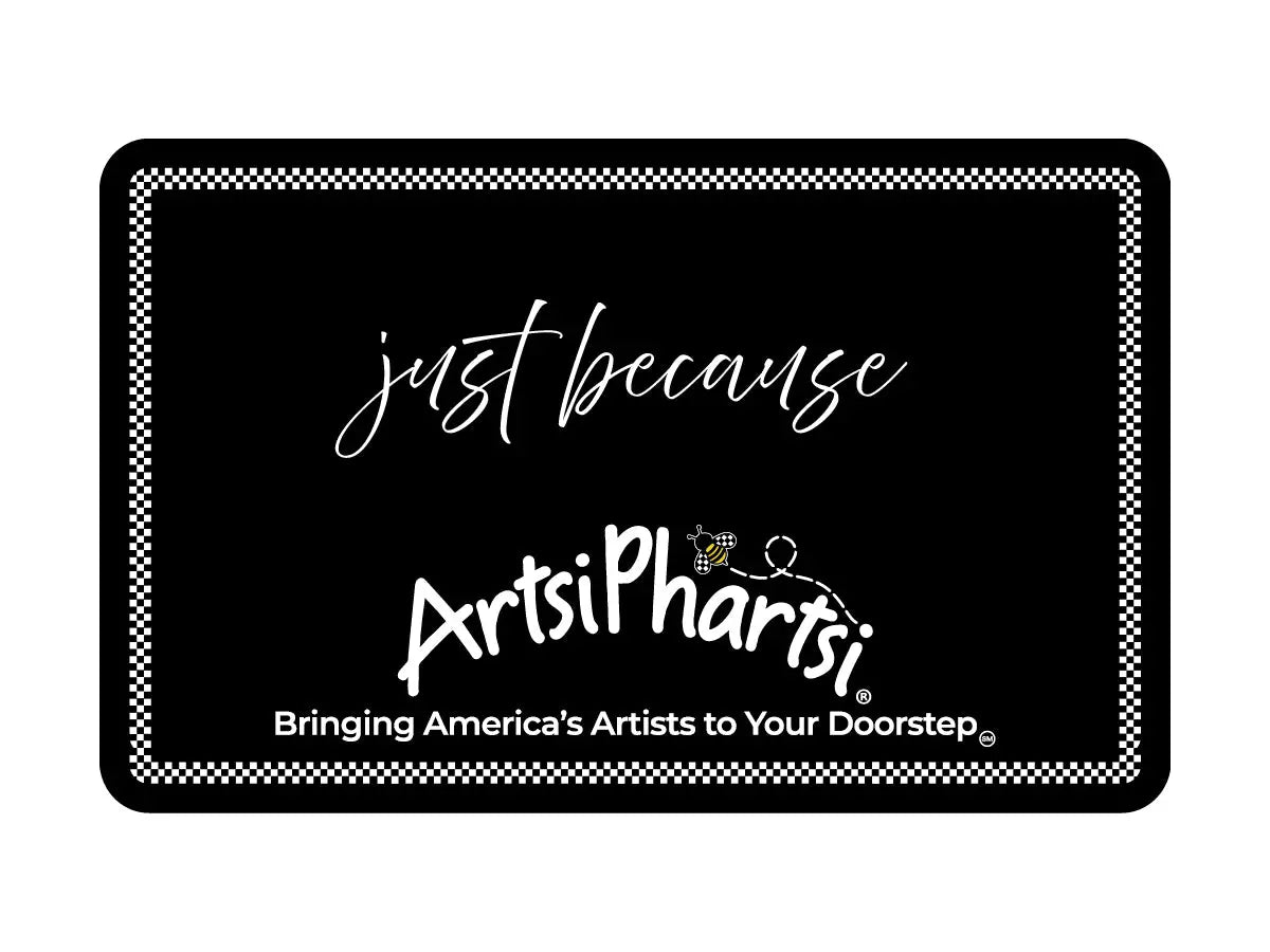 Give the gift of creativity! Artsiphartsi e-gift cards are perfect for art lovers—versatile, convenient, & thoughtful. Shop now to surprise someone special!
