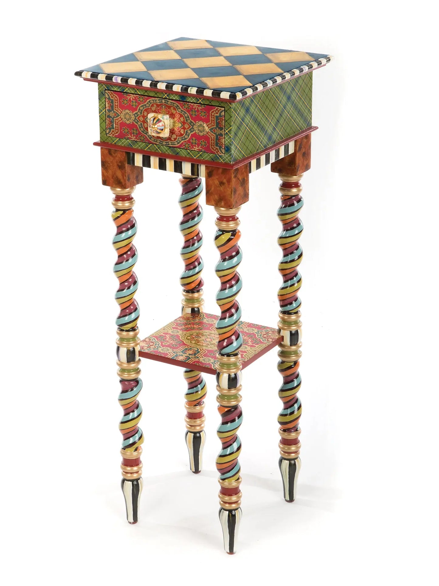 Barley Twist Table – Tall