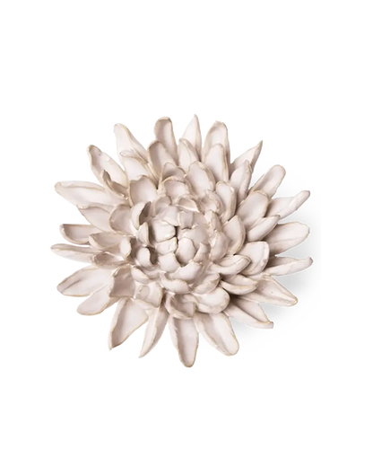 Ivory Chrysanthemum Ceramic Flower