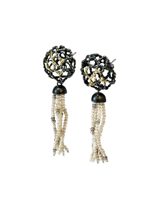 ArtsiPhartsi Multi-Strand Pearl Drop Earrings Earrings