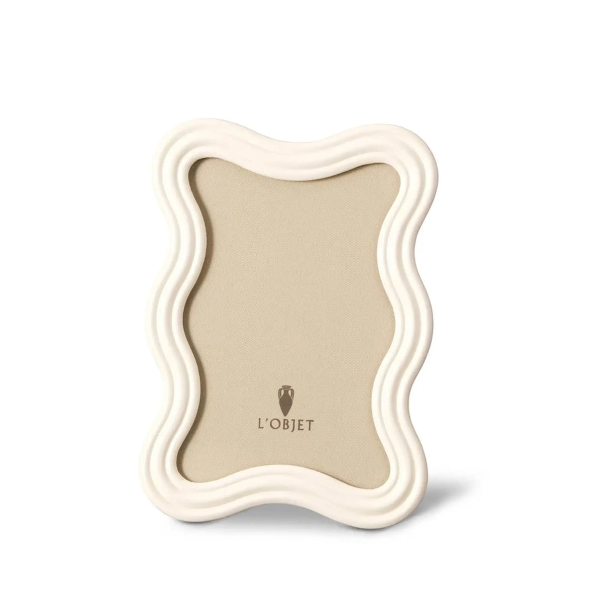 Ripple Frame - White Enamel - 4x6