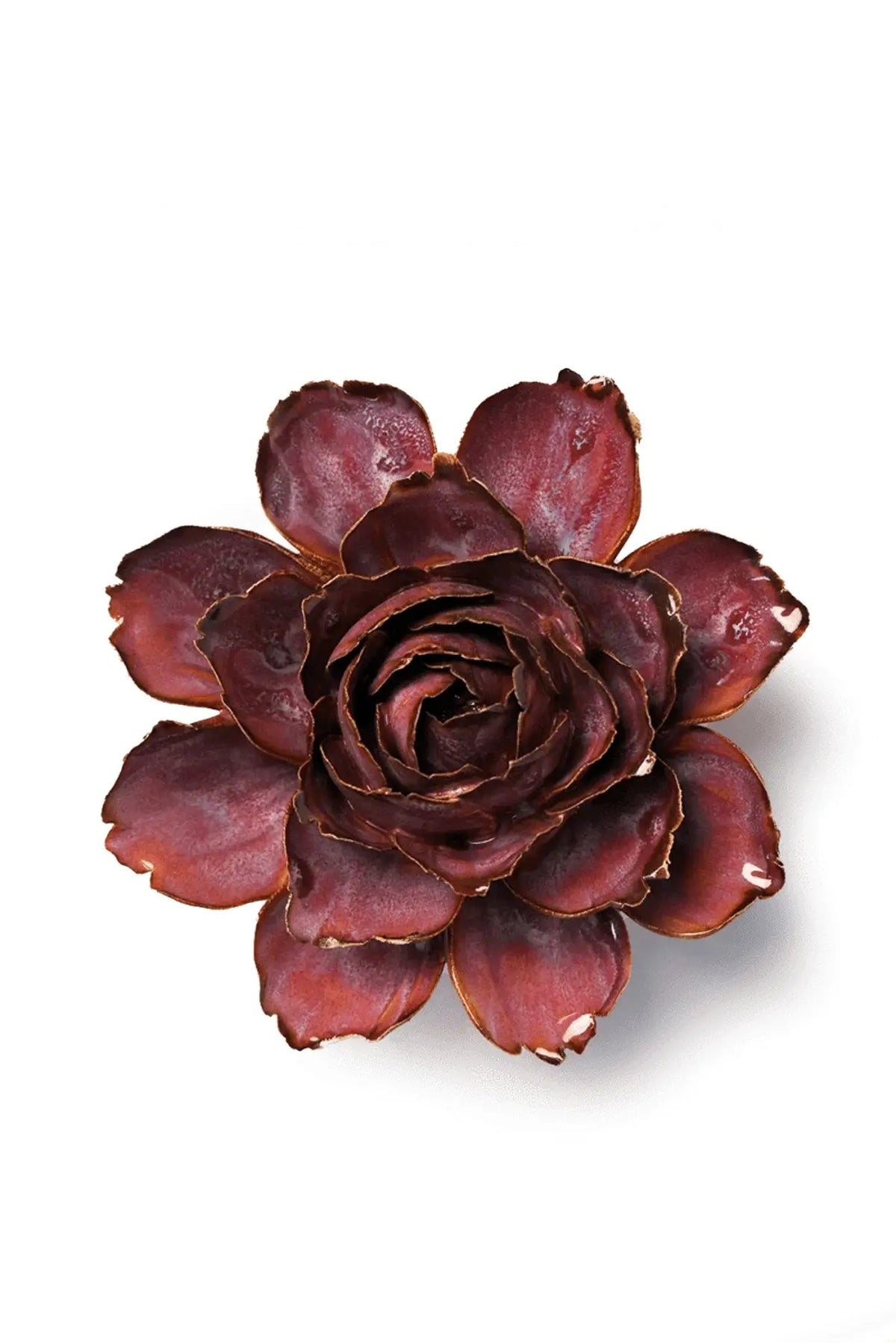 Dewberry Camellia Ceramic Flower