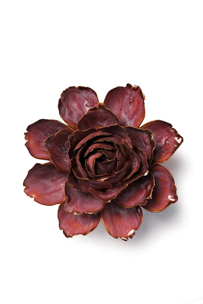 Dewberry Camellia Ceramic Flower
