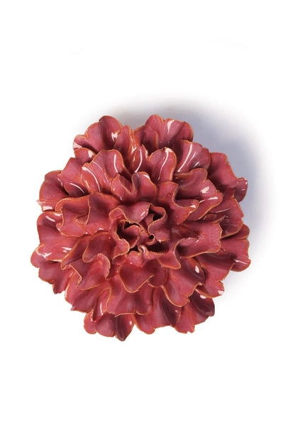 Blush Pink Tundra Carnation Ceramic Flower
