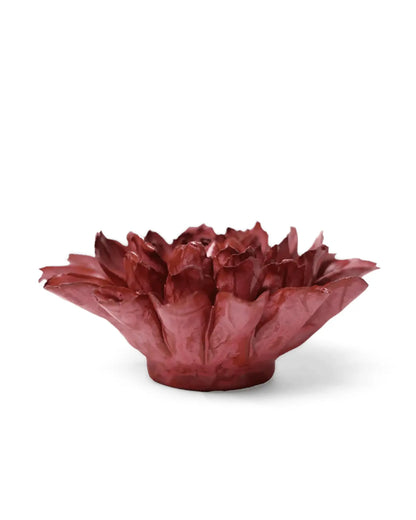Blush Pink Star Dahlia Ceramic Flower