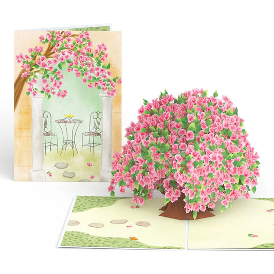 Bougainvillea Garden Pop-Up Card