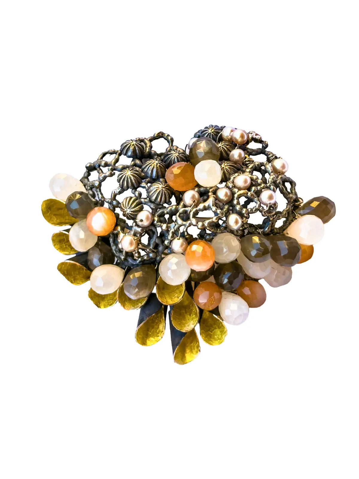 Labradorite Briolette Pendant Necklace