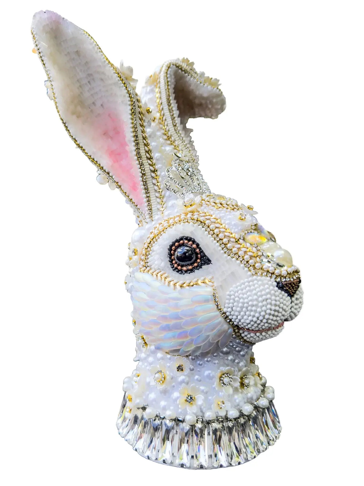 ArtsiPhartsi Pearl Gurl Bunny Mixed Media Sculpture