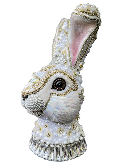 ArtsiPhartsi Pearl Gurl Bunny Mixed Media Sculpture