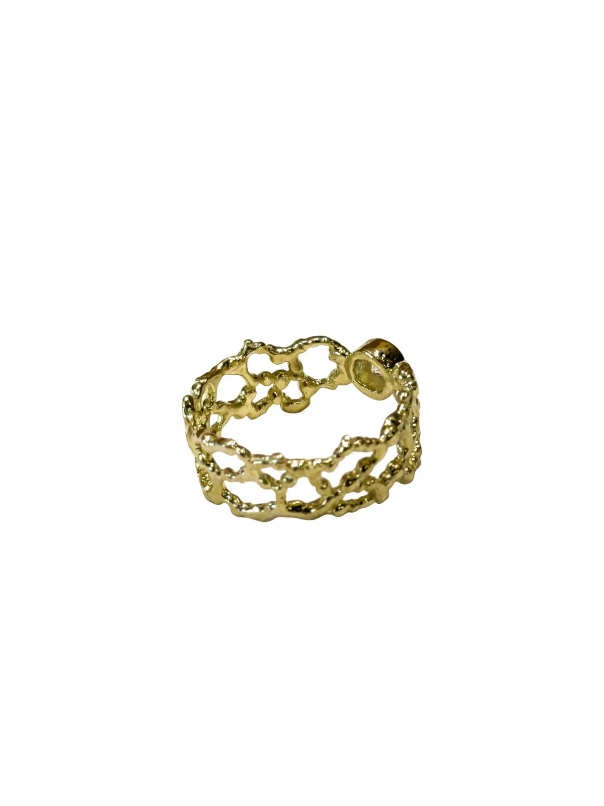 Lace Diamond Ring Size 8